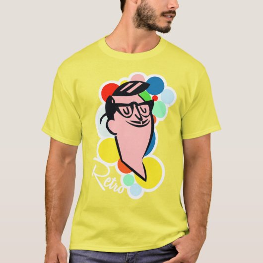 レトロマートルビーチガイ Tシャツ (正面)