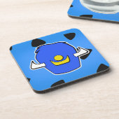 レトロマートルビーチロッジハット コースター (左側)