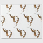 レトロマーメイドラッピング紙 ラッピングペーパー (フラット)