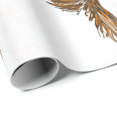 レトロマーメイドラッピング紙 ラッピングペーパー (ロールコーナー)