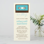 レトロミキステープ結婚ス 招待状 (スタンド正面)