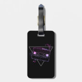 レトロミックス ラゲッジタグ (裏面縦)