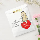 レトロミッドセンチュリースタイルナッツあなたについてバレンタイン フェイバーバッグ (封をした状態)