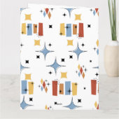 レトロミッドセンチュリースターバスト カード (裏面)