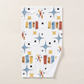 レトロミッドセンチュリースターバスト バスタオルセット (ハンドタオル)