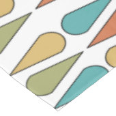 レトロミッドセンチュリーティラドロッカラフルプ テーブルクロス (アングル)