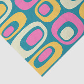 レトロミッドセンチュリーモダンアトミック模様 薄葉紙 (詳細)