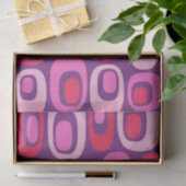 レトロミッドセンチュリーモダンアトミック模様 薄葉紙 (ギフト)