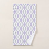 レトロミッドセンチュリーモダンオギー模様 バスタオルセット (ハンドタオル)