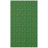 レトロミッドセンチュリーモダンクリスマスアイコン テーブルクロス (正面)