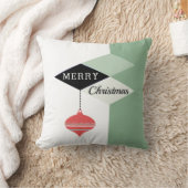 レトロミッドセンチュリーモダンクリスマス クッション (ブランケット)