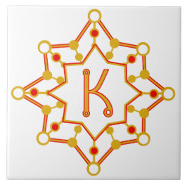 レトロミッドセンチュリーモダンデザインパーソナライズされた タイル