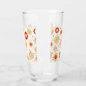 レトロミッドセンチュリーモダンデザイン タンブラーグラス (左)