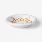 レトロミッドセンチュリーモダンデザイン ペーパーボウル (傾斜あり)