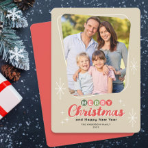 レトロミッドセンチュリーモダン写真クリスマス