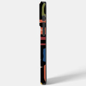 レトロミッドセンチュリーモダン抽象画 Case-Mate iPhoneケース (裏面 / 左)