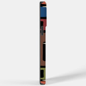 レトロミッドセンチュリーモダン抽象画 Case-Mate iPhoneケース (裏面 / 右)