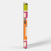 レトロミッドセンチュリーモダン抽象芸術パターン Case-Mate iPhoneケース (裏面 / 右)