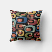 レトロミッドセンチュリーモダン抽象芸術 クッション (裏面)