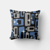 レトロミッドセンチュリーモダン抽象芸術 クッション (正面)