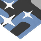 レトロミッドセンチュリーモダン抽象芸術 ショートテーブルランナー (コーナー)