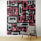 レトロミッドセンチュリーモダン抽象芸術 タペストリー (インサイチュ)