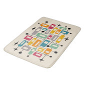 レトロミッドセンチュリーモダン抽象芸術 バスマット (アングル)