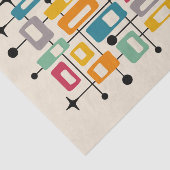 レトロミッドセンチュリーモダン抽象芸術 薄葉紙 (詳細)