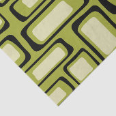 レトロミッドセンチュリーモダン抽象芸術 薄葉紙 (詳細)