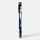 レトロミッドセンチュリーモダン抽象芸術 Case-Mate iPhoneケース (裏面 / 左)