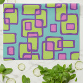 レトロミッドセンチュリーモダン キッチンタオル (折り畳み)