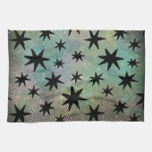 レトロミッドセンチュリーモダン キッチンタオル (横)