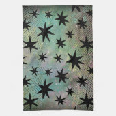 レトロミッドセンチュリーモダン キッチンタオル (縦)