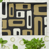 レトロミッドセンチュリーモダン キッチンタオル (折り畳み)