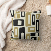 レトロミッドセンチュリーモダン クッション (ブランケット)