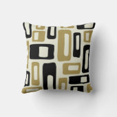 レトロミッドセンチュリーモダン クッション (裏面)