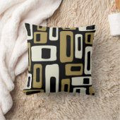 レトロミッドセンチュリーモダン クッション (ブランケット)