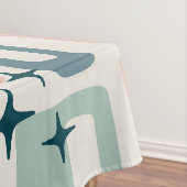 レトロミッドセンチュリーモダン テーブルクロス (インサイチュ)