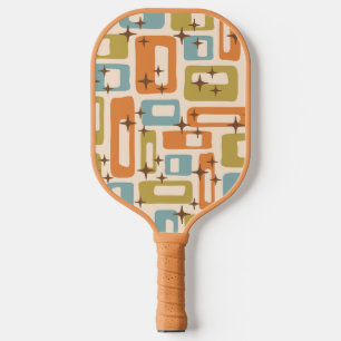 レトロミッドセンチュリーモダン ピックルボールラケット