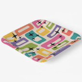 レトロミッドセンチュリーモダン ペーパープレート (傾斜あり)