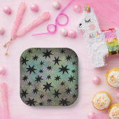 レトロミッドセンチュリーモダン ペーパープレート (パーティー)