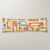 レトロミッドセンチュリーモダン ボディピロー (裏面)