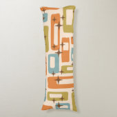 レトロミッドセンチュリーモダン ボディピロー (正面縦)