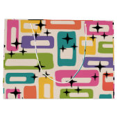 レトロミッドセンチュリーモダン ラージペーパーバッグ (裏面)