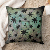 レトロミッドセンチュリーモノグモダンラム クッション (ブランケット)