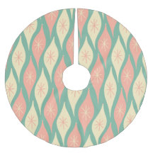 レトロミッドセンチュリーヴィンテージクリスマスオーナメントピンク