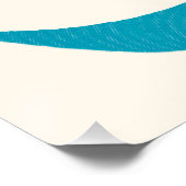 レトロミッドセンチュリー原子宇宙年齢抽象芸術20 ポスター (コーナー)