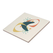 レトロミッドセンチュリー原子宇宙時代抽象芸術 タイル (側面)