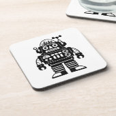レトロミッドセンチュリー風ロボット コースター (左側)