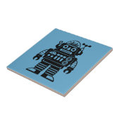 レトロミッドセンチュリー風ロボット タイル (側面)